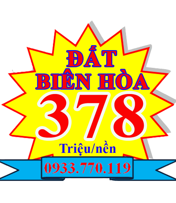 Bán đất xã Tam Phước Biên Hòa giá 378 triệu ngay KCN Tam Phước – LH 0933.770.119