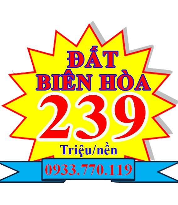 Bán đất xã Tam Phước Biên Hòa giá 239 triệu, đất ngay ĐH Tài nguyên Môi trường