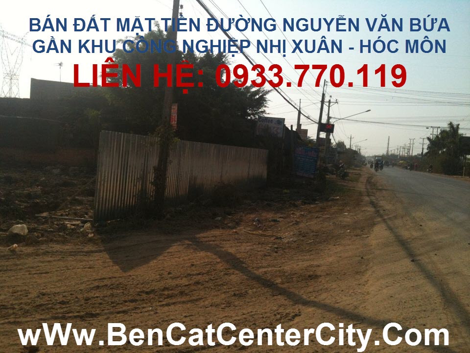 Cần bán gấp 2 nền đất liền nhau ở xã Phạm Văn Hai, Huyện Bình Chánh gần cụm công nghiệp Nhị Xuân. Đường Nguyễn Văn Bứa (Tỉnh lộ 9)