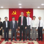 Phó Chủ tịch UBND tỉnh Trần Thanh Liêm tiếp và làm việc với đoàn Trường ĐH Việt Đức.