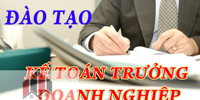 Khóa Học Đào Tạo Kế Toán Trưởng Ở Thủ Dầu 1 – Bình Dương