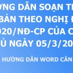 Cách soạn thảo 29 loại Văn bản hành chính đúng chuẩn theo Nghị định 30/2020