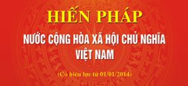 HIẾN PHÁP NƯỚC CỘNG HÒA XÃ HỘI CHỦ NGHĨA VIỆT NAM